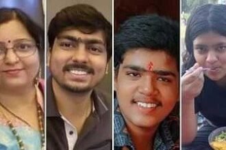 काशी में पत्नी और तीन बच्चों की हत्या करने के बाद पति फरार बाद में उसकी भी लाश पाई गई