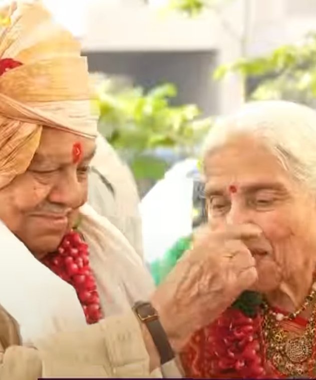 The marriage was run away 64 years ago, the bride and groom at the age of 80-the unique love story which will touch every heart! ... Watch VIDEO