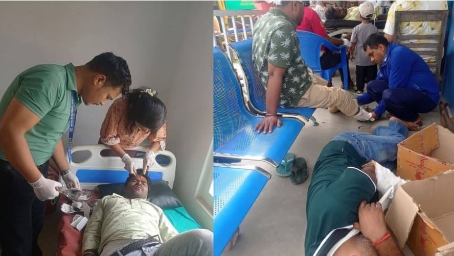 Indian tourists bus crashed, 23 injured in Dong, Nepal, see list of injured